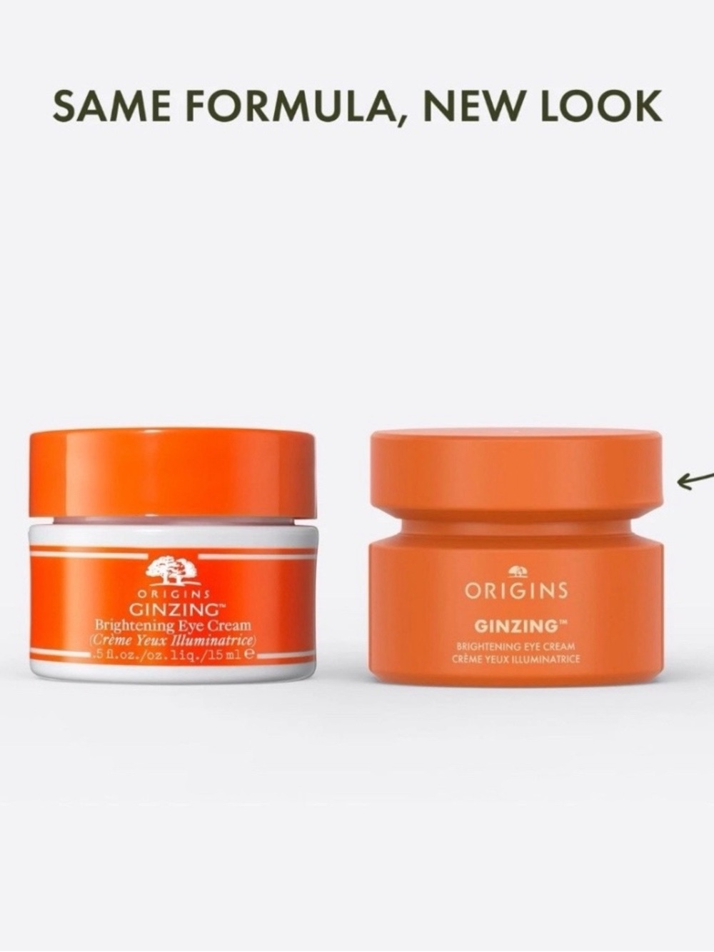 Origins GinZing Brightening Eye Cream Ginseng Cool 0.5 oz 15ml NIB